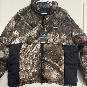 HUF x Realtree Camo Sequoia Puffer Jacket